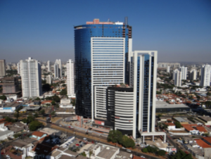  2° Lugar: Órion Business & Health Complex - Goiânia (GO) com 191 metros de altura.