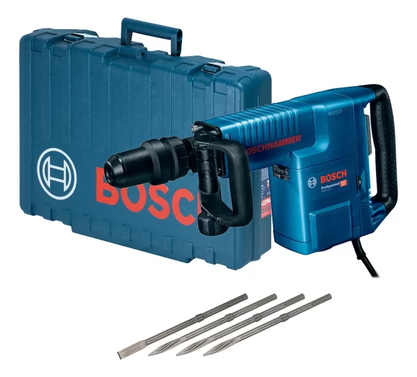 Martelo Demolidor Bosch GSH 11 E 1.500W 220V com Maleta – SDS Max