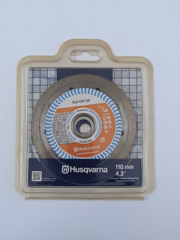 Disco Diamantado Husqvarna Flx-cut S4 110mm – Versatilidade e Eficiência em Cada Corte - Imagem 2